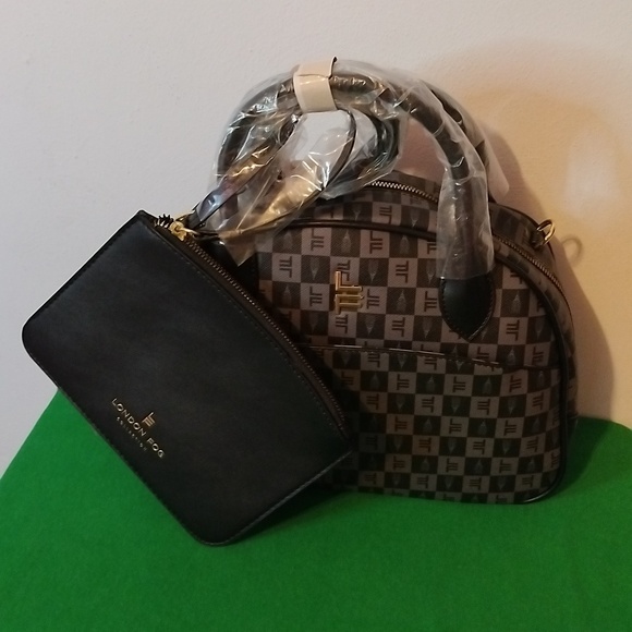 Black London Fog Bowler Satchel - Picture 4 of 11